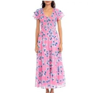 Banjanan Pink Floral Dress